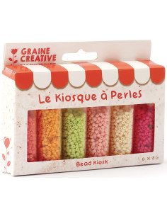 El quiosco de perlas 6 colores de perlas de rocaille de 2 mm - Smoothie bowl