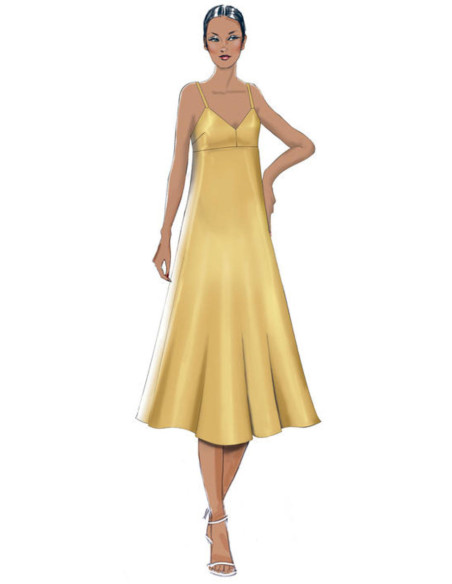 Patrón de vestido - Vogue 9278