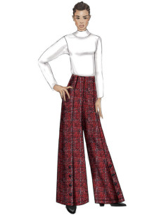 Patrón de pantalón - Vogue 9282 2