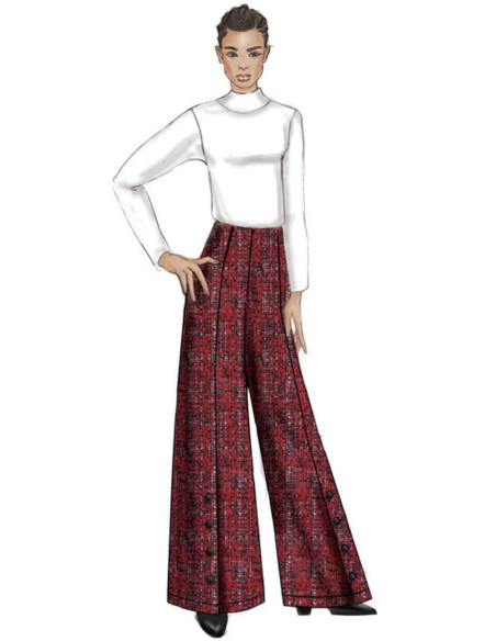 Patrón de pantalón - Vogue 9282