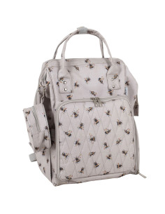 Bolsa de mano para tejer y crochet - Abeja