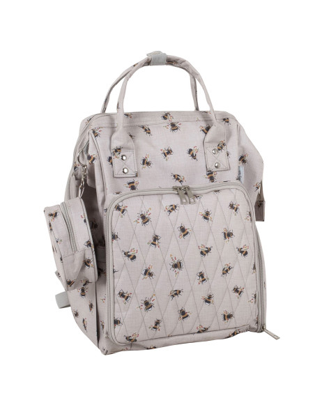 Bolsa de mano para tejer y crochet - Abeja