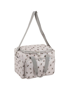 Bolsa de almacenamiento para tejido y crochet - Abeja