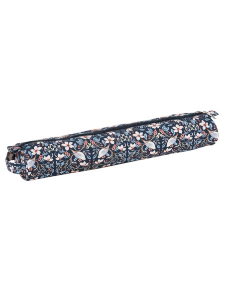 Estuche de agujas de tejer - Pájaros en flores
