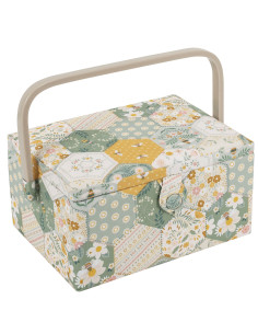 Caja de costura - Patchwork abeja