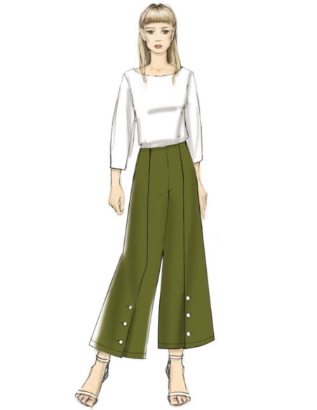 Patrón de pantalón - Vogue 9282