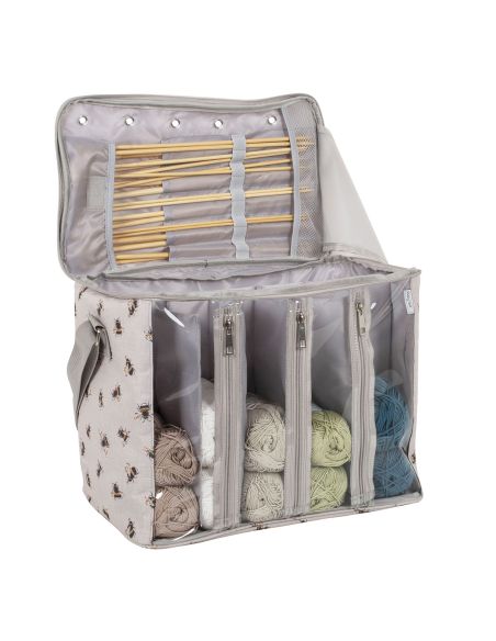 Bolsa de labores para tejer - Abeja