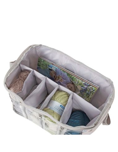 Bolsa de labores para tejer - Abeja