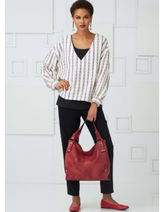 Patrón de blusa, falda y pantalón - Vogue 9286 2