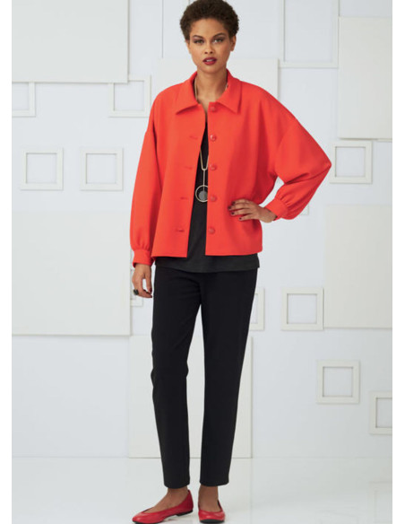 Patrón de blusa, falda y pantalón - Vogue 9286