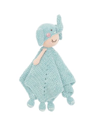 Kit de crochet manta de peluche - Elefante