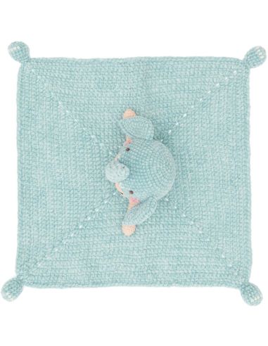 Kit de crochet manta de peluche - Elefante