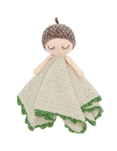 Kit de ganchillo para manta de peluche - Naturaleza