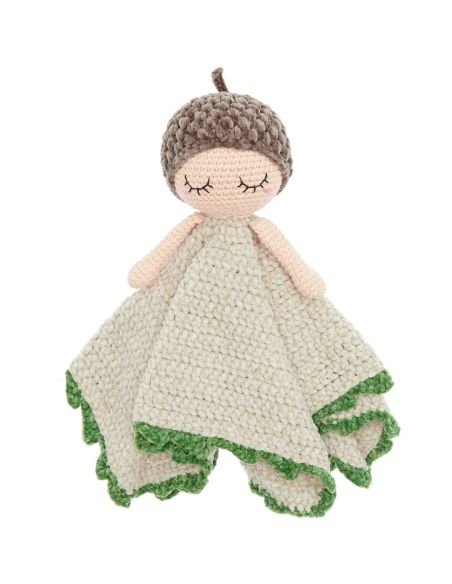 Kit de ganchillo para manta de peluche - Naturaleza