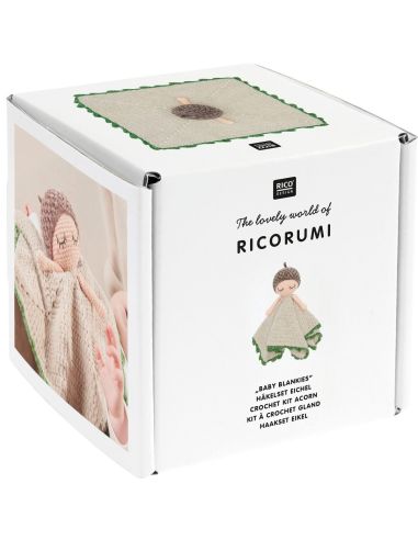 Kit de ganchillo para manta de peluche - Naturaleza