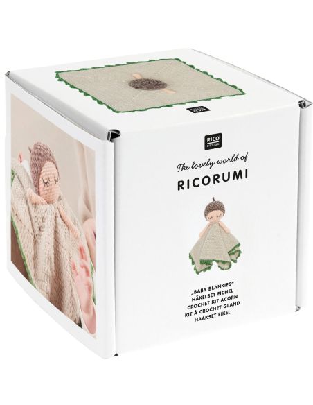 Kit de ganchillo para manta de peluche - Naturaleza