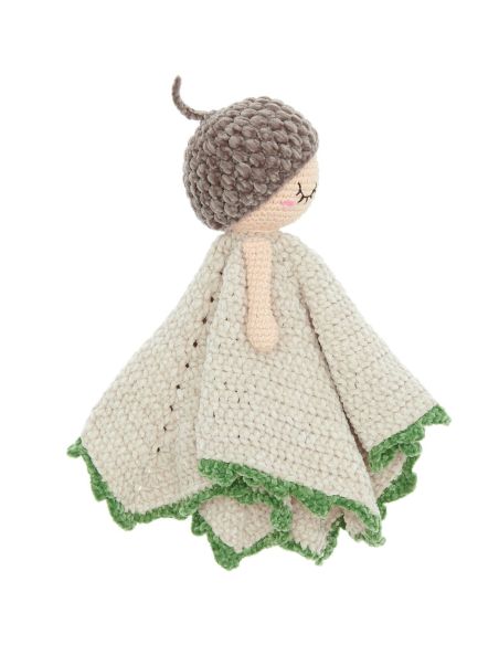 Kit de ganchillo para manta de peluche - Naturaleza