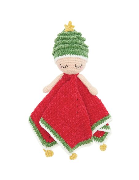 Kit de ganchillo para manta de peluche - Navidad