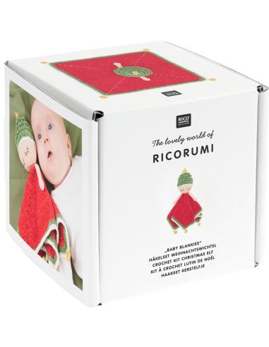 Kit de ganchillo para manta de peluche - Navidad