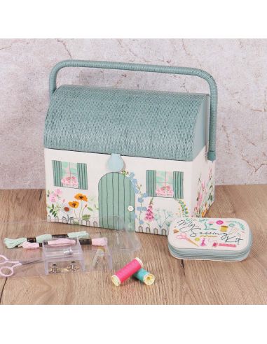 Caja de costura - Cabaña