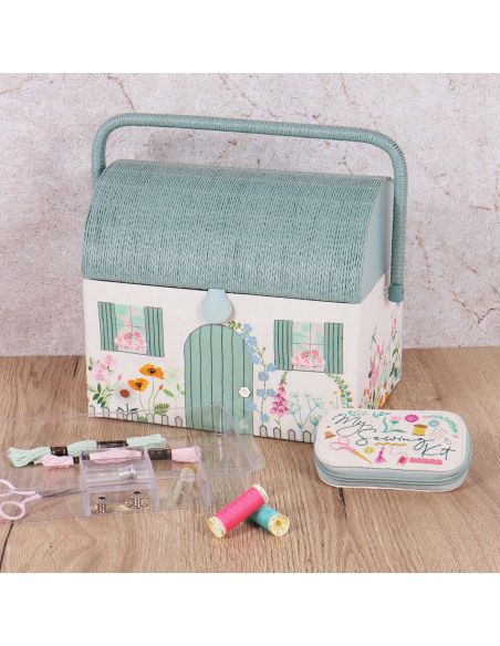 Caja de costura - Cabaña