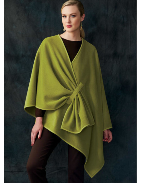 Patrón de chales, bolero y bufanda - Vogue 9291 - XY