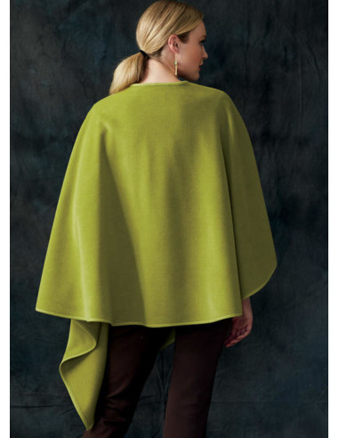 Patrón de chales, bolero y bufanda - Vogue 9291 - XY