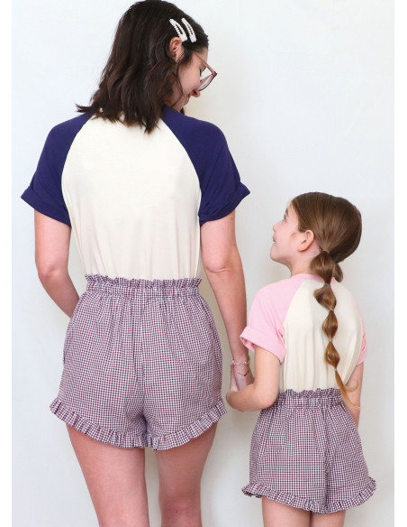 Patron de haut et short - Know Me 2123