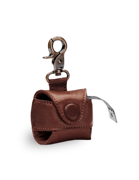 Etui en cuir pour mètre ruban Muud Malmö - Rich Brown