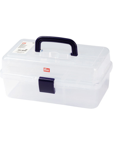 Caja de costura transparente