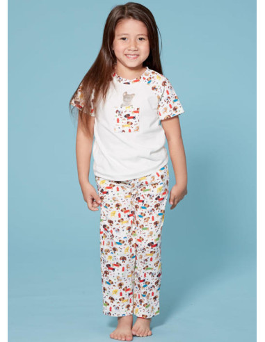 Patrón de blusas y pantalón