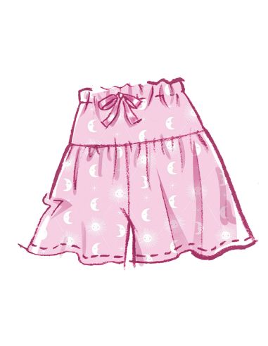 Patrón de blusa, short y pantalón - McCall's 8587