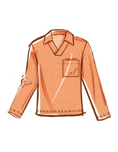 Patrón de parte superior - McCall's 8589