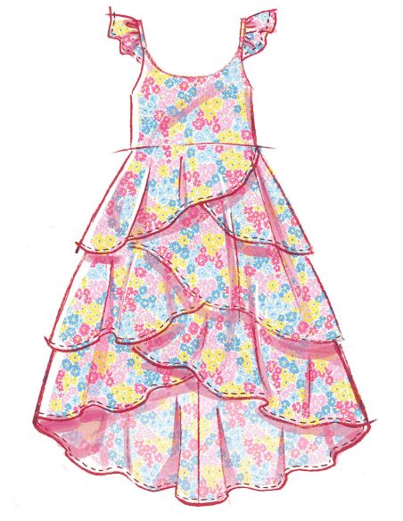 Patrón de vestido - McCall's 8592