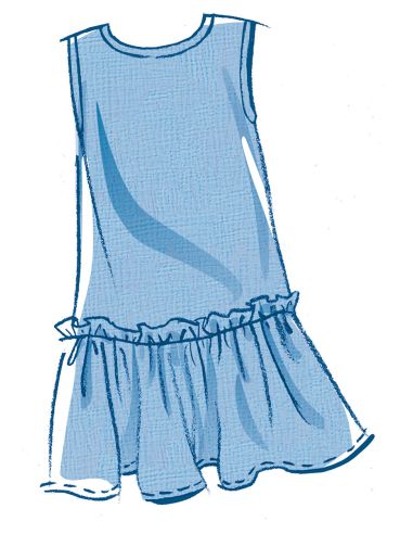 Patrón de blusa y vestido - McCall's 8593