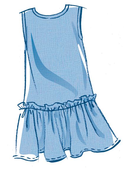 Patrón de blusa y vestido - McCall's 8593