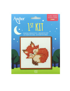 Mi primer kit de punto de cruz - Zorro