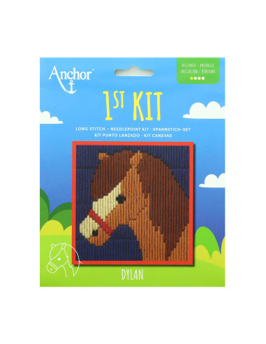 Mi primer kit de tapiz - Cabeza de caballo