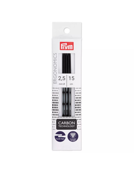 Agujas de tejer de doble punta Prym Ergonomics