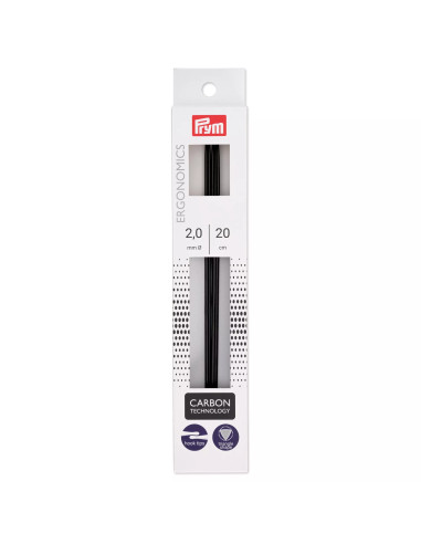 Agujas de tejer de doble punta Prym Ergonomics