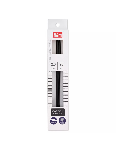 Agujas de tejer de doble punta Prym Ergonomics