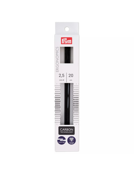 Agujas de tejer de doble punta Prym Ergonomics