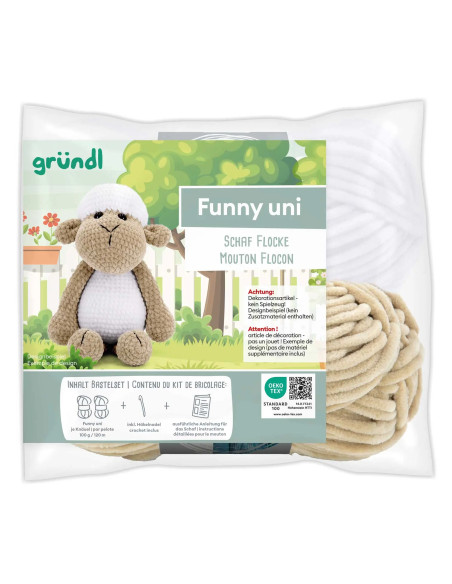 Kit crochet - Mouton Flocon