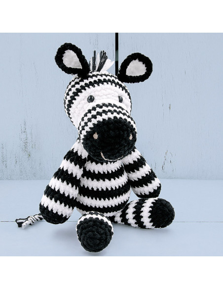Kit de crochet - Cebra Zéphir