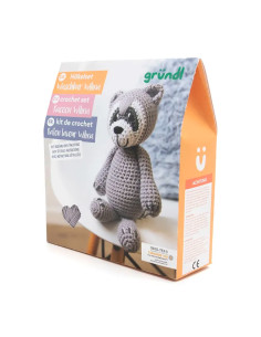Kit de crochet - Wilma el mapache