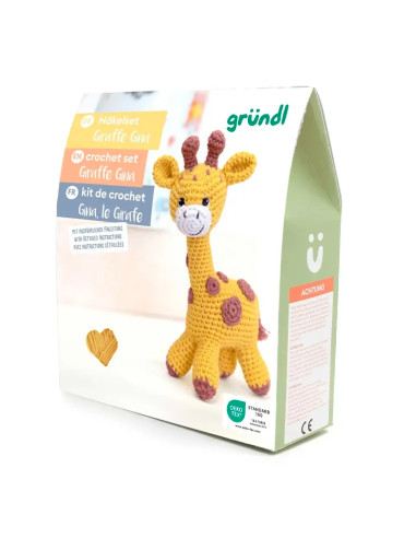 Kit de crochet - Gina la jirafa