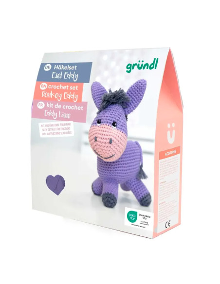Kit de crochet - Eddy el burro