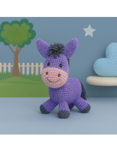 Kit de crochet - Eddy el burro 2