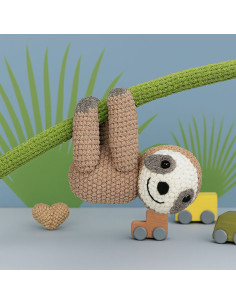 Kit de crochet - Fred el perezoso 2
