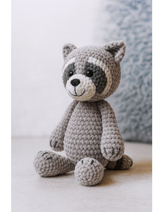 Kit de crochet - Wilma el mapache 2